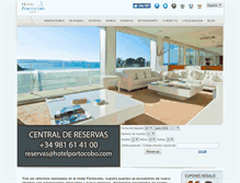 Tablet Screenshot of hotelportocobo.com
